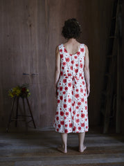 Sienna Dress Red Poppies